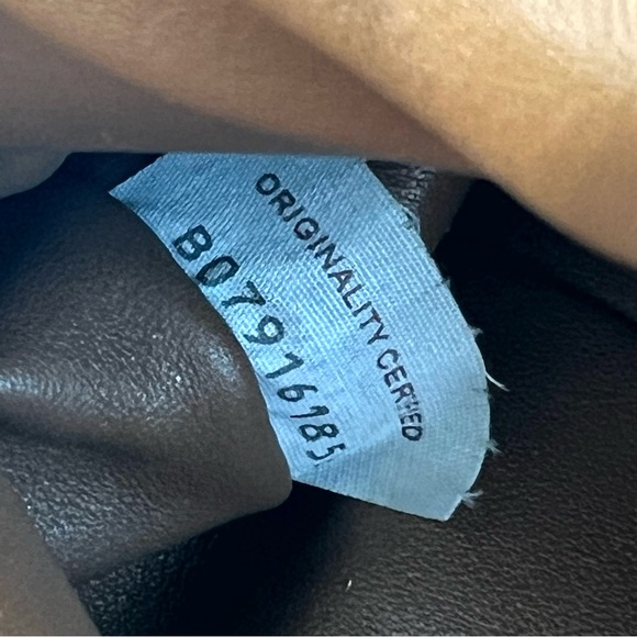 BOTTEGA VENETA The Chain Pouch Chunky Gold w Brown Leather Handbag Shoulder Bag - Picture 13 of 16